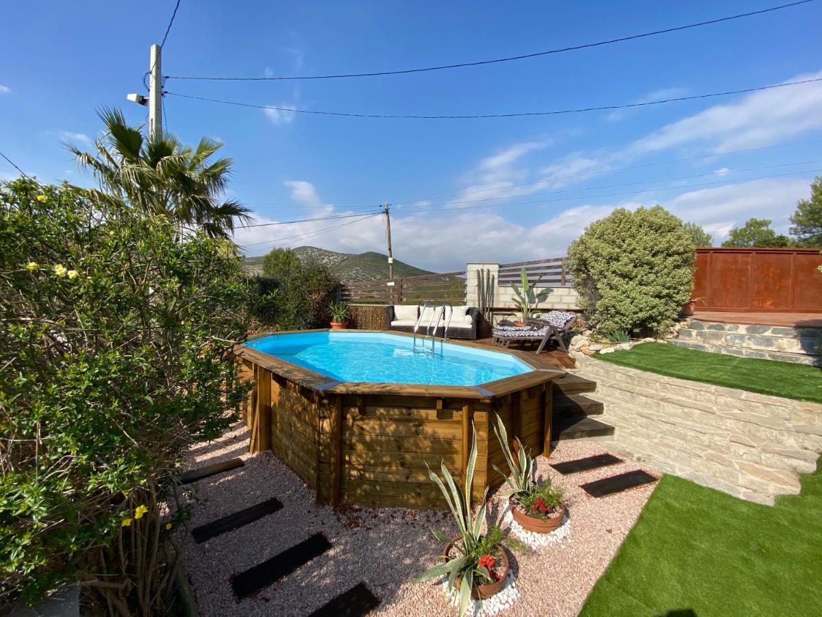 Amazing Vila close to Sitges, jacuzzi, swimming pool&exellent views Olivella Esterno foto