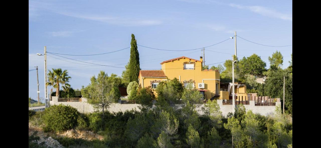 Amazing Vila close to Sitges, jacuzzi, swimming pool&exellent views Olivella Esterno foto